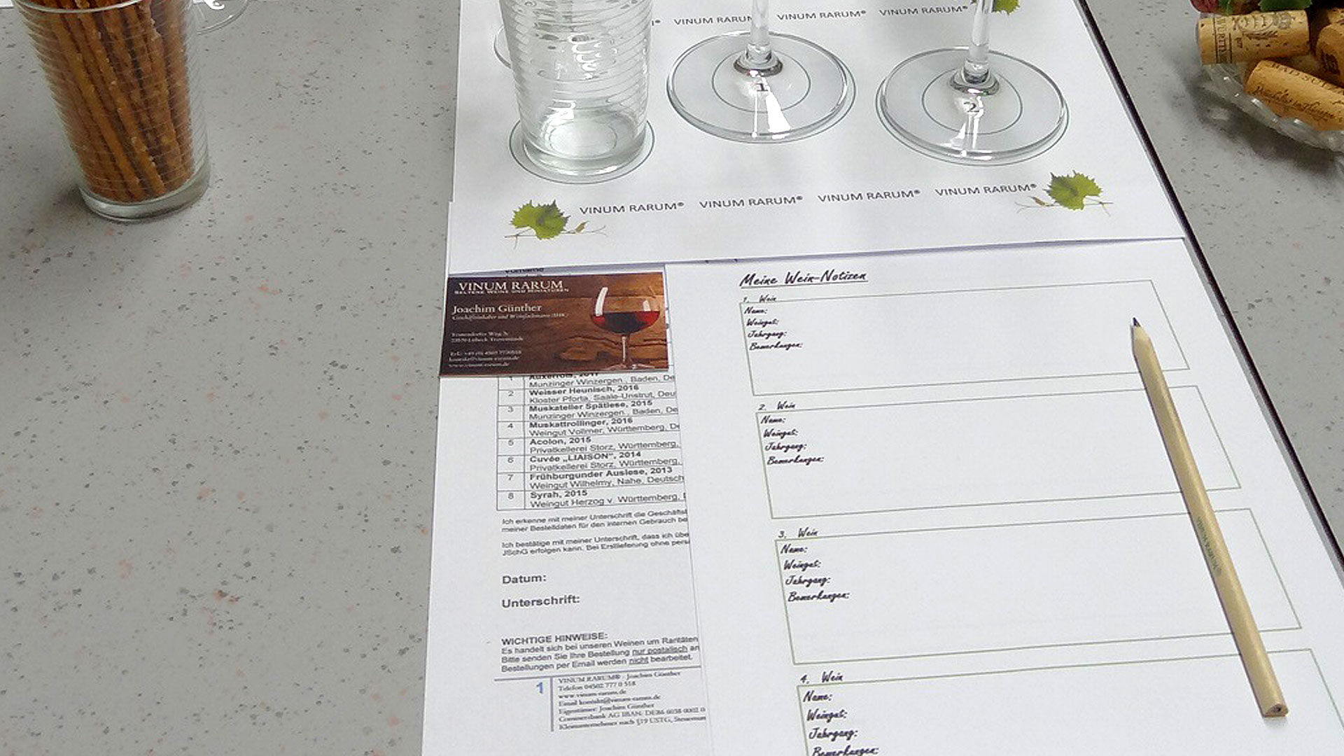 Vinum Rarum | Weinseminar am 08.02.20